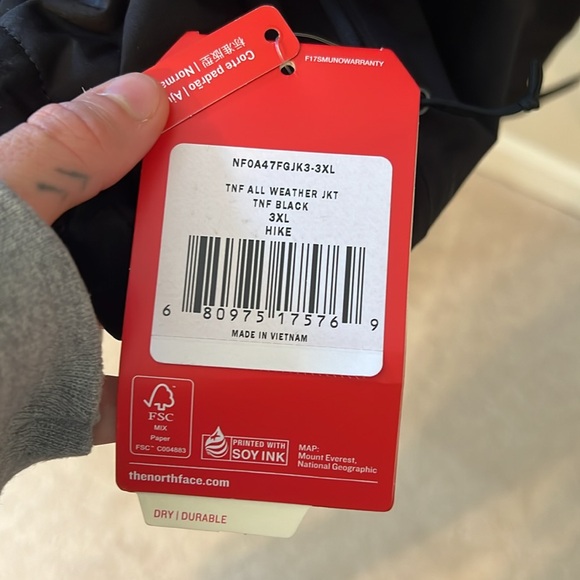 Deloitte North Face raincoat - Picture 6 of 9